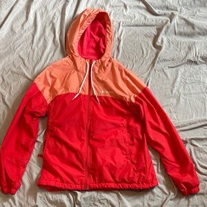 Columbia Red and Orange Ski Jacket